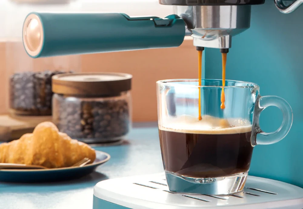 espresso machine with steamer and grinder