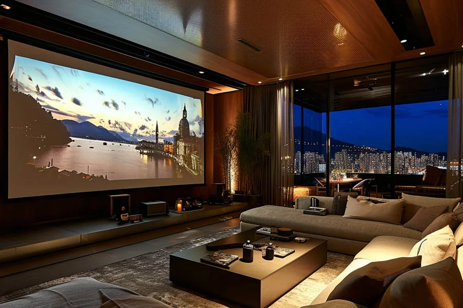 led home theater projector